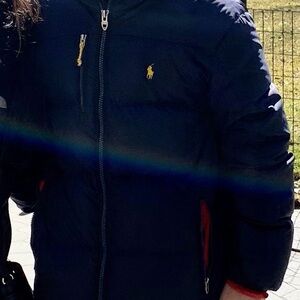 Polo Ralph Lauren Navy Puffer Jacket